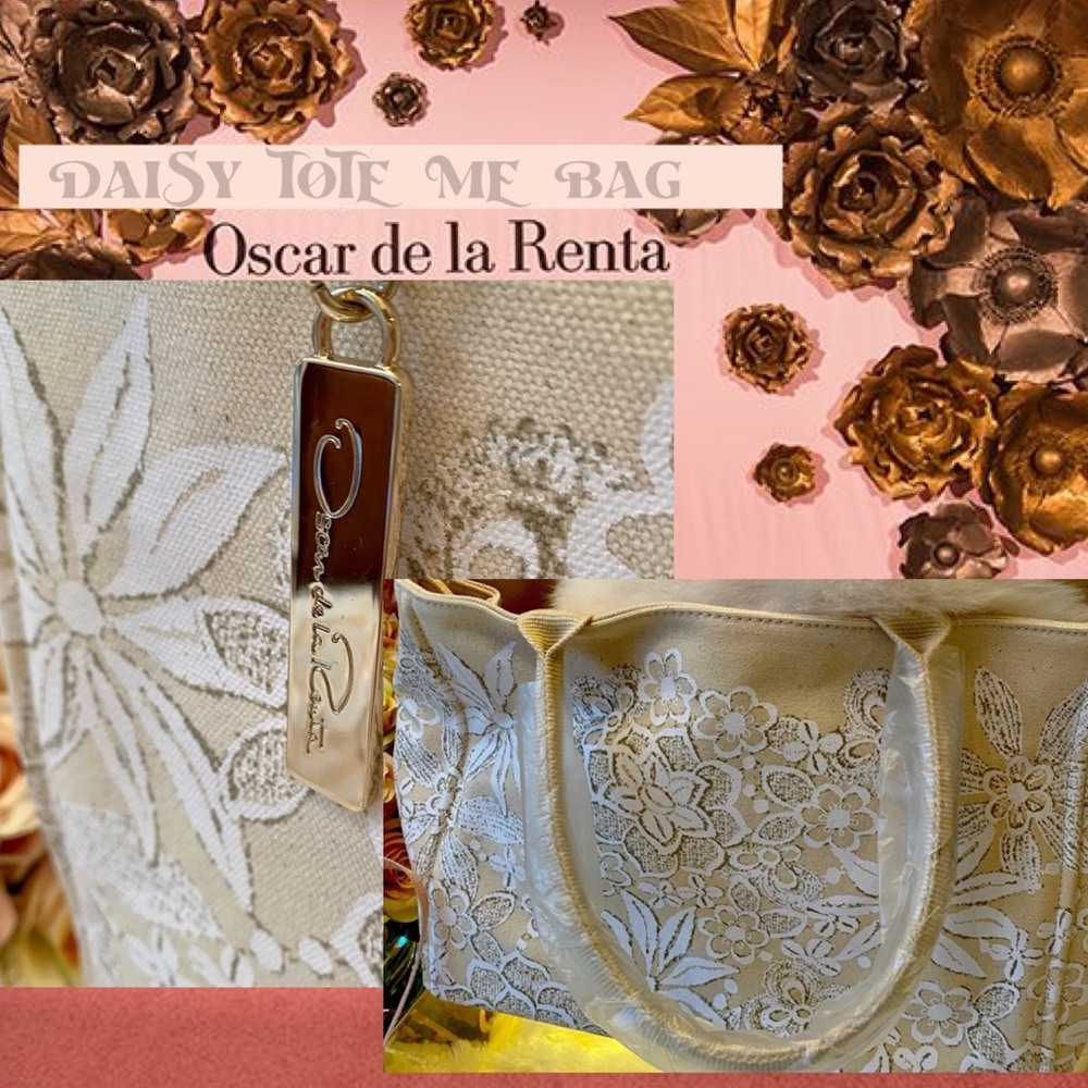 ❣️Oscar de la Renta❣️‼️HostPick 2x‼️Beautiful & Fun Tote Bag 🐰